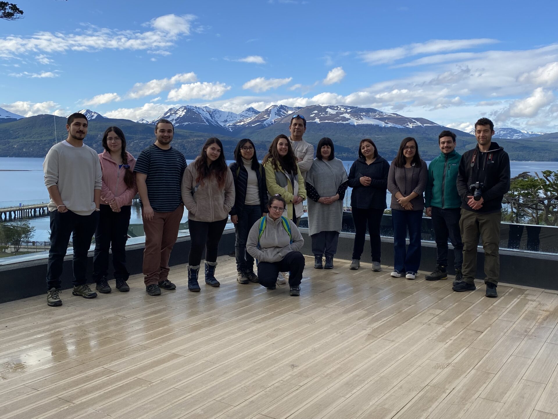 Estudiantes del Consorcio Ci2030 conocen en terreno impacto del cambio climático en la región de Magallanes y la Antártica Chilena